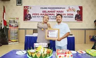 Rayakan HPN, SMSI Beri Penghargaan kepada Kapolres Padangsidimpuan, Dudung: Tanpa Dukungan Pers Tugas Kami Ciptakan Pemilu Damai tak akan Maksimal