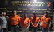 Satreskrim Polres Taput Tangkap Pelaku Pencuri Alat Berat