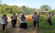 Kapolsek Indrapura Sambangi dan Ajak  Warga Gotong Royong 
