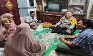 Kapolresta Deli Serdang Kunjungi Korban Geng Motor