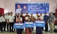 Inalum Bersama Menteri BUMN Berikan Bantuan Kepada Disabilitas dan Moderamen GBKP di Sumut