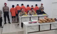 Selama Ramadhan, 14 Tersangka Narkoba Diringkus Polres Madina, 10 Kg Ganja Diamankan