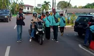 Pokja Wartawan Belitung Timur Berbagi Takjil Dibulan Penuh Berkah