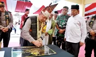 Radiapoh Hasiholan Sinagadan Wakil Bupati Hadiri Peresmian Gedung Polsek Parapat