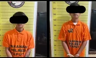Ngisap Ganja Sambil minum tuak, Dua Pemuda Ini  OGAH dan WRL Mendekam Dibalik Jeruji Besi Polres Taput