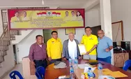KS Mantan Bupati Tobasa mendaftar ke Partai Golkar Toba