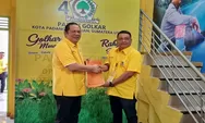 Ambil Formulir Balon Kepala Daerah /Wakil Kepala Daerah Irsan Efendi Diantar Puluhan Kader Golkar