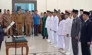 Lantik 18 Pejabat, Pesan Pj. Bupati ; Kuasai Tupoksi dan Wilayah, Jalankan Amanah Penuh Tanggung Jawab