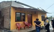 Puluhan Rumah Warga di Pantai Labu Rusak Disapu Angin Kencang Diserta Putingbeliung, Warga Berlarian