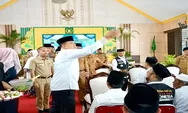 Calon Jama'ah Haji Kabupaten Langkat Ditepung Tawari, Ini Pesan Pj Bupati