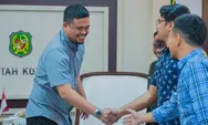 Bertemu di Ruang Kerja Wali Kota Medan, Bobby Nasution Minta Para Pejabat Pembuat Akta Tanah Tingkatkan Pendapatan Daerah Melalui Cara ini