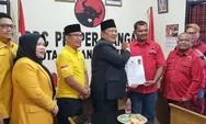 So Sweet!!! Irsan Efendi Nasution Datangi Markas Banteng, Partai Kuning dan Merah Bakal Berkoalisi di Pilkada 2024 Padangsidimpuan? Ini Respons PDIP