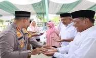 Kapolres Padangsidimpuan Tepungtawari Dua Personil Naik Haji