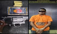 TS Tersangka Pengancaman Gunakan Airsoftgun Masuk Jeruji Besi Polres Taput