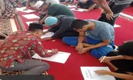 Warga Binaan Lapas Kelas IIA Siantar Ikuti Pembinaan Seni Kaligrafi Islam