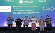 Hasil Kerja Keras Insan, Inalum Kembali Raih Dua Penghargaan CSR
