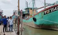 4 Unit Kapal Tangkapan Mejeng di Gudang Perikanan Belawan, HNSI Bilang Begini