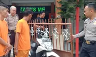 2 Pria 'Angkat Besi' Diboyong Polsek Medan Area, 1 Motor dan Pagar Rumah Disita
