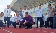 Baru Dilantik, Pj Gubernur Sumut Agus Fatoni Sampai ke Bandara Kualanamu Langsung Tinjau Venue PON 2024