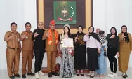 Pj Bupati beserta Pj Ketua TP PKK Langkat Sambut Hangat Calon Puteri Batik Cilik 2024