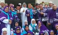 Kepala Sektor 11 Lepas Kloter 25 Debarkasi Medan/KNO Menuju Madinah