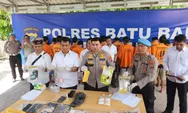 Dalam 2 Pekan Terakhir, Polres Batu Bara Sudah Ungkap 18 Kasus Narkoba, 25 Tersangka Diamankan, Segini Barang Buktinya