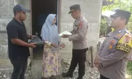 Kapolsek Kluet Utara Aceh Selatan Salurkan Sembako ke Lansia dan Warga Kurang Mampu