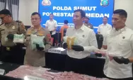 Polrestabes Medan Sita 2 Kg Sabu dan 36.860 Butir Pil Ekstasi, Seorang Pengedar Ditangkap, Ngaku Dapat Gaji Rp25 Juta dalam 2 Minggu
