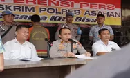 Tendang Wanita di Kolam Renang Jadi Viral, Akhirnya Pelaku Pakai Seragam Tahanan Polres Asahan