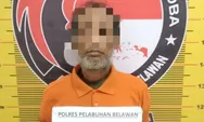 Pria 49 Tahun ini Diboyong ke Polres Pelabuhan Belawan Gegara Petugas Temukan Palstik Klip Sabu dan Dompet Berisi Uang Rp30 Ribu