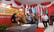 Dukungan PKB ke Bapaslon Aci-Lom Lom Ditolak KPU Deli Serdang