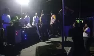 Menerima Laporan Masyarakat, Polsek Tanjung Morawa Bubarkan Acara Hiburan Mengganggu Kamtibmas