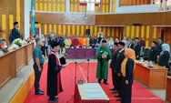 Pimpinan DPRK Aceh Selatan Periode 2024 - 2029 Resmi Dilantik, Ketua Diabat Rema Mizhul Azwar dari PNA