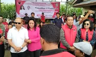 Ribuan Masyarakat Hadiri Pelantikan Tim Pemenangan TPS Paslon Bupati Taput Satika - Sarlandy