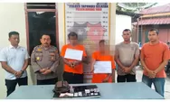 Dua Pengedar Sabu Dibekuk Polsek Batangtoru Bersama Barang Bukti 
