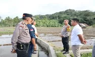Dukung Program Prabowo - Gibran, Polres Padangsidimpuan Tinjau Lahan Pertanian Warga.