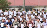 Personel Polres Abdya Teken Pernyataan Netral Bermaterai di Pilkada 2024
