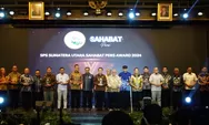 Pj Bupati Langkat Faisal Hasrimy Terima Penghargaan Sahabat Pers Awarding Night SPS 2024