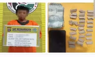 Hendak Jual Ganja Eceran, Warga Aek Tampang Ditangkap Polisi
