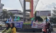 Rusak Tata Kota, Warga Soroti Pemasangan Brutal APK dan Bendera Parpol di Padangsidimpuan