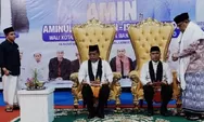 Ulama Kharismatik Abu Mudi Bersama Pimpinan Dayah, Imam Masjid dan Ribuan Santri Deklarasi Dukung Paslon Wali Kota Banda Aceh Aminullah Isnaini 