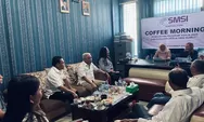 Gelar Coffee Morning, SMSI Sumut Undang Komisioner KPID Bahas Peran Pers dan Pilkada Damai
