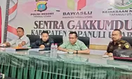 Tidak Netral Hingga Berujung Vonis Bersalah, Sentra Gakumdu Taput Gelar Pasca Putusan ke Terdakwa Camat Sipahutar