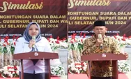 Ketua KPU Tapsel Pimpin Simulasi Pemilu 2024 di Sipirok