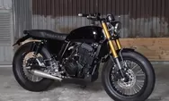 Ninja 250 CC Custom Jadi Japstyle Ala Enggal Modified, Konsep Modifikasi Populer yang Menggabungkan Tampilan Klasik dan Modern