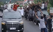 Naiki Mobil Toyota Alphard Paslon Bupati Abdya Safaruddin - Zaman Akli Konvoi Sapa Pendukung 9 Kecamatan: Merayakan Kemenangan