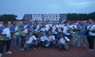 Mini Soccer PWI Asahan Cup II Ditutup Wabub Asahan