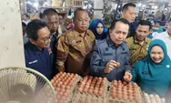 Pj Gubernur Sumut dan Pemko Medan Sidak ke Pasar Petisah, Harga Telur Naik