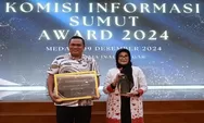 Cetak Sejarah, Wali Kota Siantar dr Susanti Terima Penghargaan KI Sumut Award 2024
