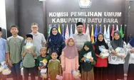 KPU Batu Bara Gelar Santunan dan Doa Bersama Anak Yatim, Sebagai Bentuk Kepedulian Sosial